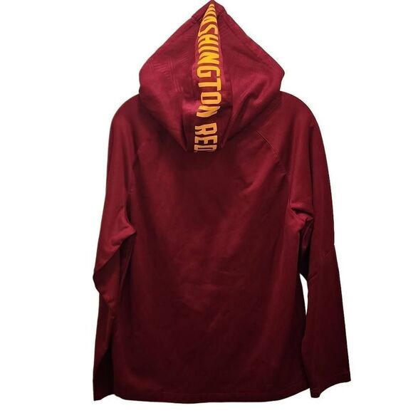 Fanatics Men's Red Long Sleeve NFL Washington Redskins Hoodie Medium - Picture 11 of 12